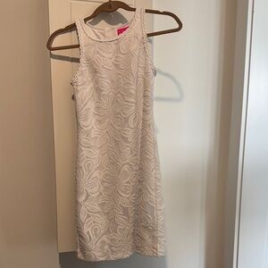 Lilly Pulitzer White Floral Mini Dress